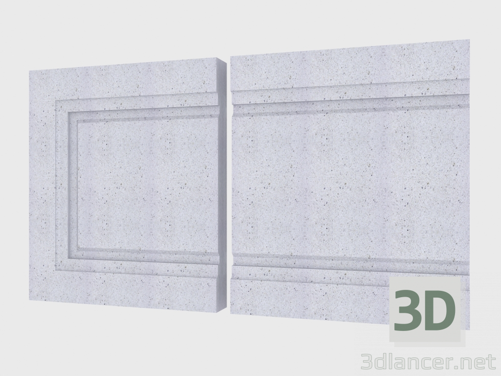 3D modeli Panel (FF59D) - önizleme