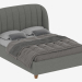 3d модель Ліжко TULIP 1600 – превью