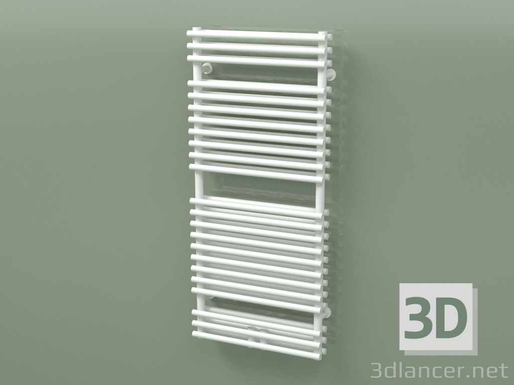 modèle 3D Sèche-serviettes chauffant - Apia (1134 x 500, RAL - 9016) - preview