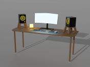 Computer desk (комп'ютерний стіл)