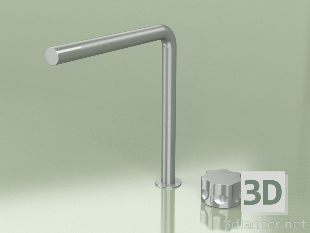 modèle 3D Mélangeur hydro-progressif 2 trous avec bec 259 mm (17 32, AS) - preview