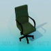 3d модель Офісне крісло – превью