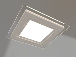Painel de LED LT-S160x160WH 12W branco quente 120 graus