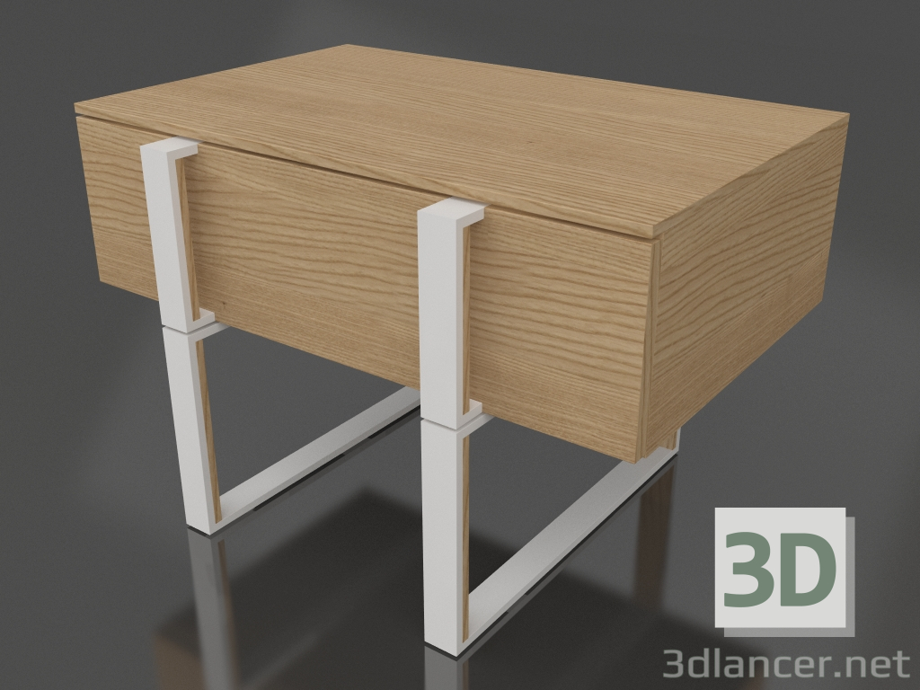 modèle 3D Table de chevet (lumière) - preview