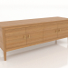 modello 3D Mobile TV 3 1500 mm (rovere naturale) - anteprima