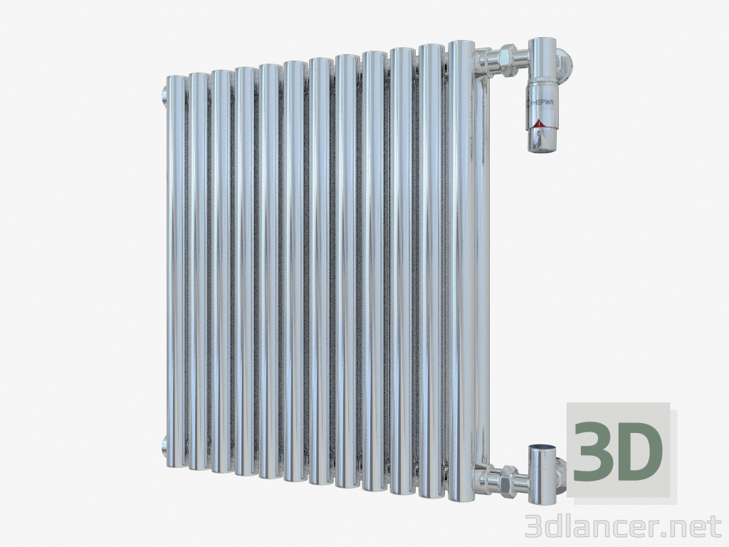 3D Modell Kühler Estet (500x477; 12 Sektionen) - Vorschau