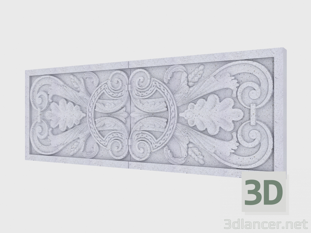 modèle 3D Panneau (FF60G) - preview