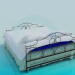 3 डी मॉडल बिस्तर के साथ प्रस्तुत - पूर्वावलोकन