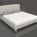 3D modeli ALISTER çift kişilik yatak (A2172E) - önizleme