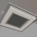 3D modeli LED paneli LT-S96x96WH 6W Sıcak Beyaz 120deg - önizleme