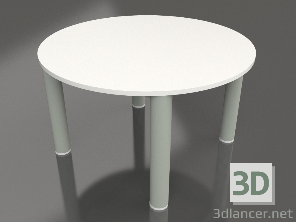 3d model Coffee table D 60 (Cement gray, DEKTON Zenith) - preview