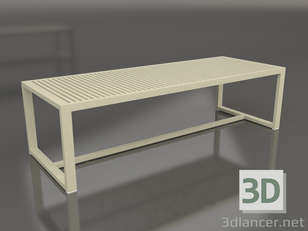 3D modeli Yemek masası 268 (Altın) - önizleme