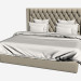 3d model MANHATTAN bed KING SIZE (201,001-F01) - preview