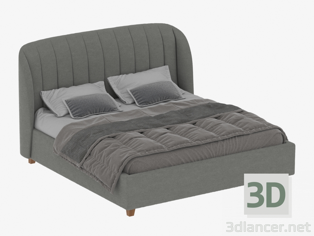 3d модель Ліжко TULIP 2000 – превью