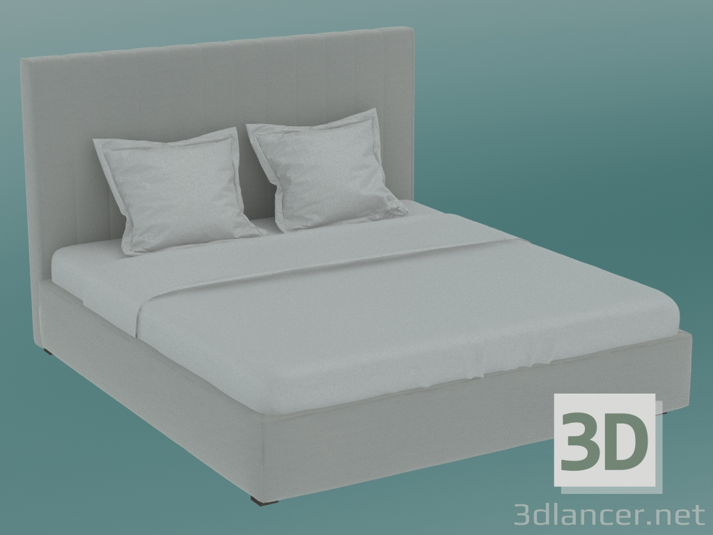 3D modeli Çift kişilik yatak Newbury - önizleme