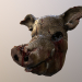 3d Pig mask model buy - render