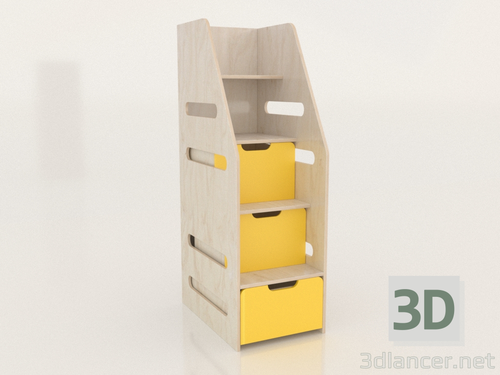 3D modeli Sarıcı merdiveni MOVE FC (GYMFCA) - önizleme