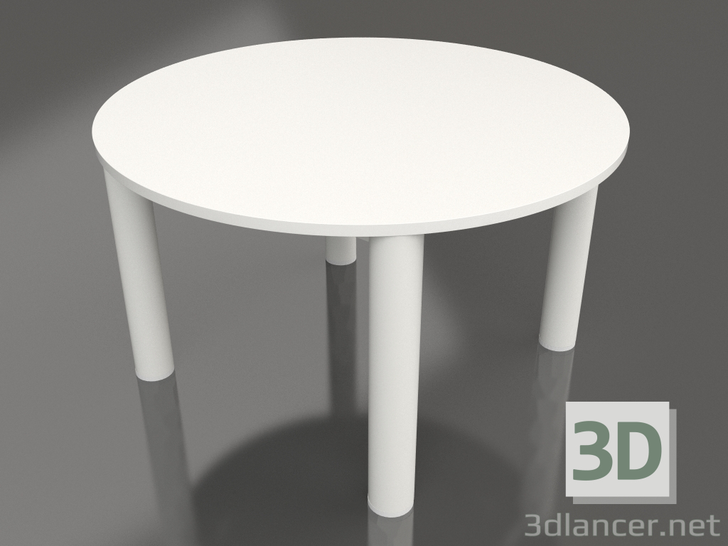modello 3D Tavolino P 60 (Grigio agata, DEKTON Zenith) - anteprima