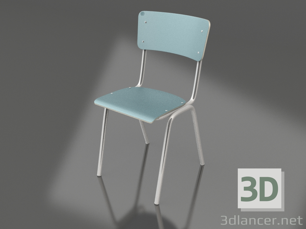 Modelo 3d Cadeira de volta às aulas (Patrulha Matte) - preview