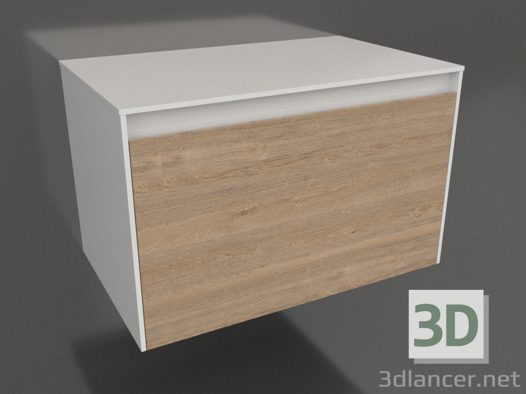 modello 3D Pensile 80 cm (MOB0108W+MOB0708DB) - anteprima