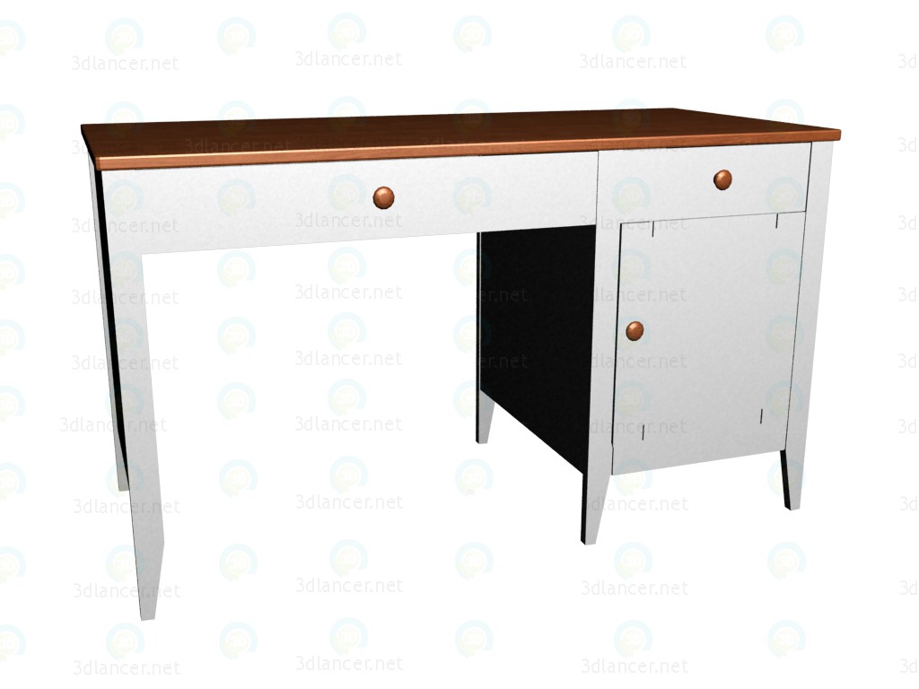 3d model Mesa de escritorio - vista previa