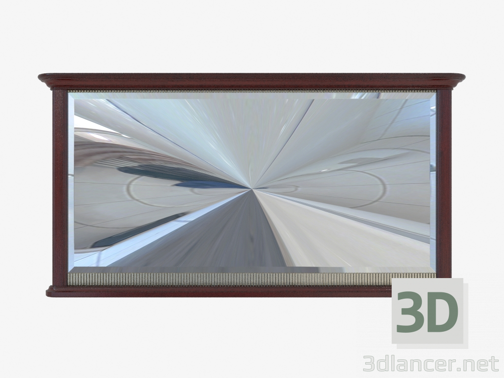 modèle 3D Miroir pour la chambre à coucher (1217x892x81) - preview