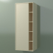 3d model Wall cabinet with 1 left door (8CUCDDS01, Bone C39, L 48, P 36, H 120 cm) - preview