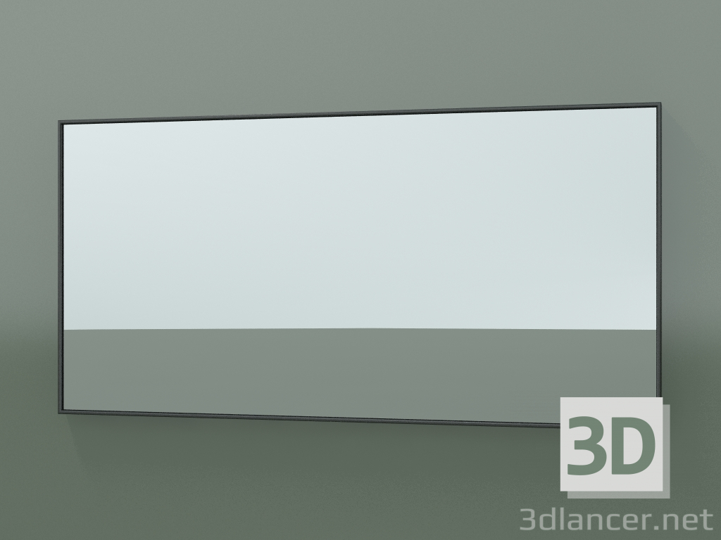 3d model Mirror Rettangolo (8ATDB0001, Deep Nocturne C38, H 48, L 96 cm) - preview