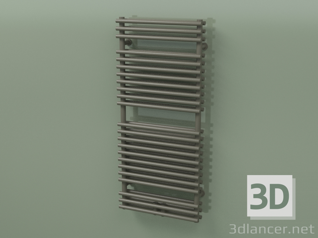 3D modeli Isıtmalı havlu askısı - Apia (1134 x 500, RAL - 7013) - önizleme