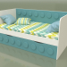3d model Sofa bed for children with 2 drawers (Mussone) - preview