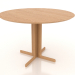 modèle 3D Table à manger 1100 mm (Chêne naturel) - preview