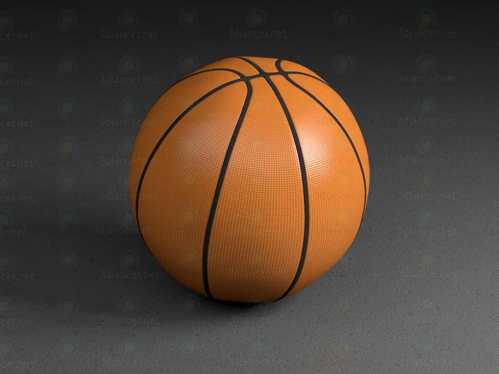 Modèle 3D Ballon de basket 12515