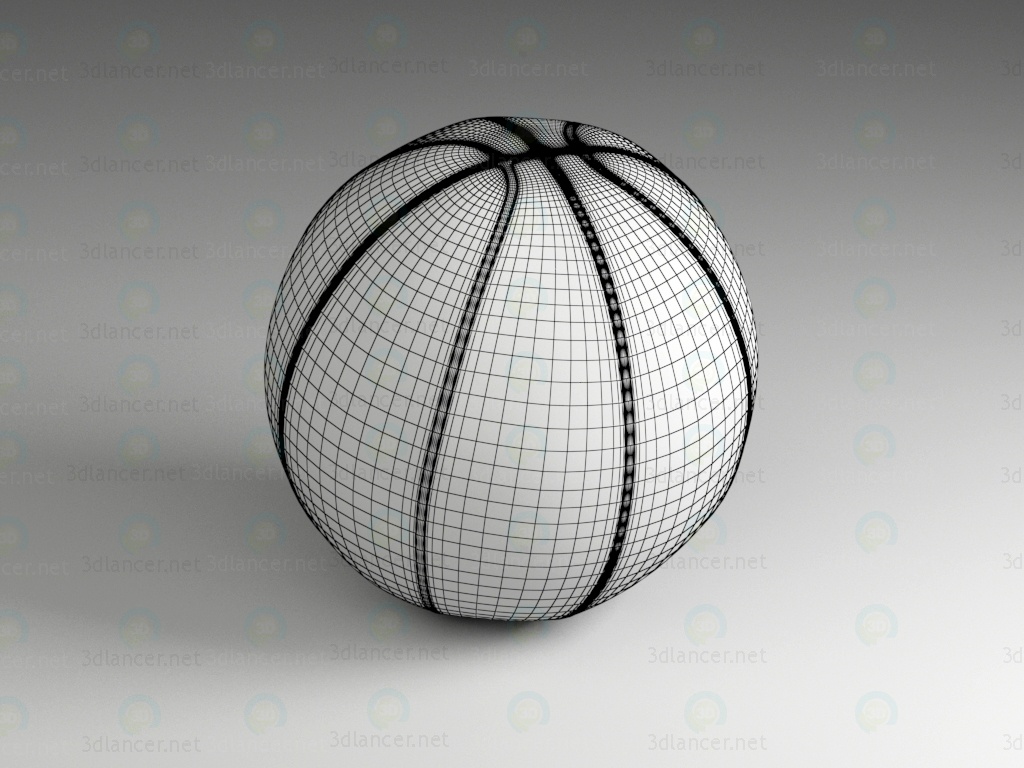 Modèle 3D Ballon de basket 12515