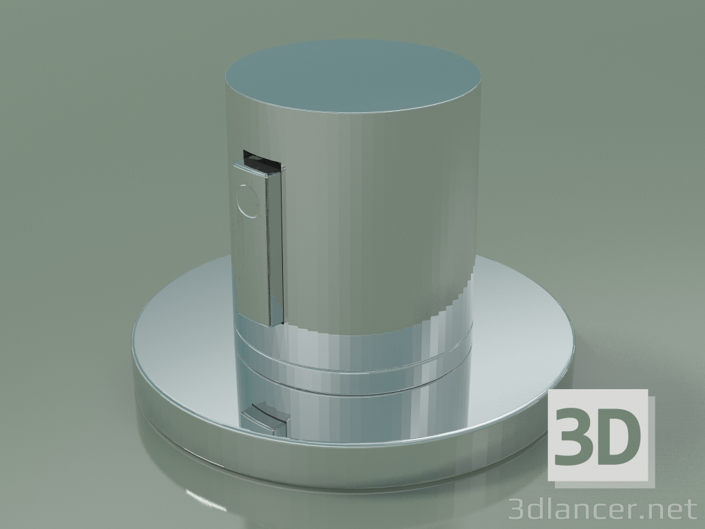 3d модель Термостат для ванны для вертикального монтажа (34 525 979-00) – превью