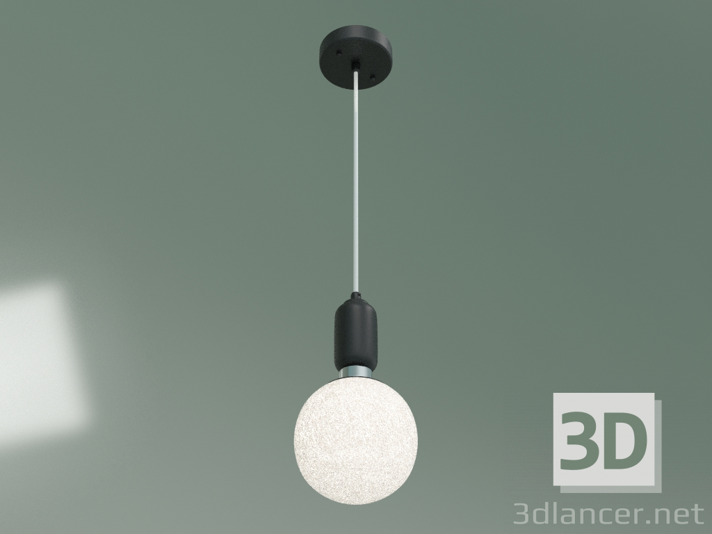 modello 3D Lampada a sospensione Bubble 50151-1 (nero) - anteprima