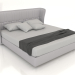 3d model Double bed SEDONA (A2261) - preview