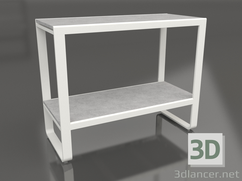 3d model Shelf 90 (DEKTON Kreta, Agate gray) - preview