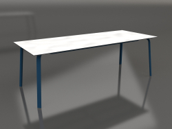 डाइनिंग टेबल 220 (ग्रे नीला)