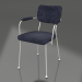 modèle 3D Chaise Benson (une autre option) (Bleu foncé) - preview