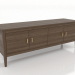 3d model TV cabinet 3 1500 mm (lightened ash walnut) - preview