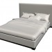 3D Modell Bett 2045 3 - Vorschau
