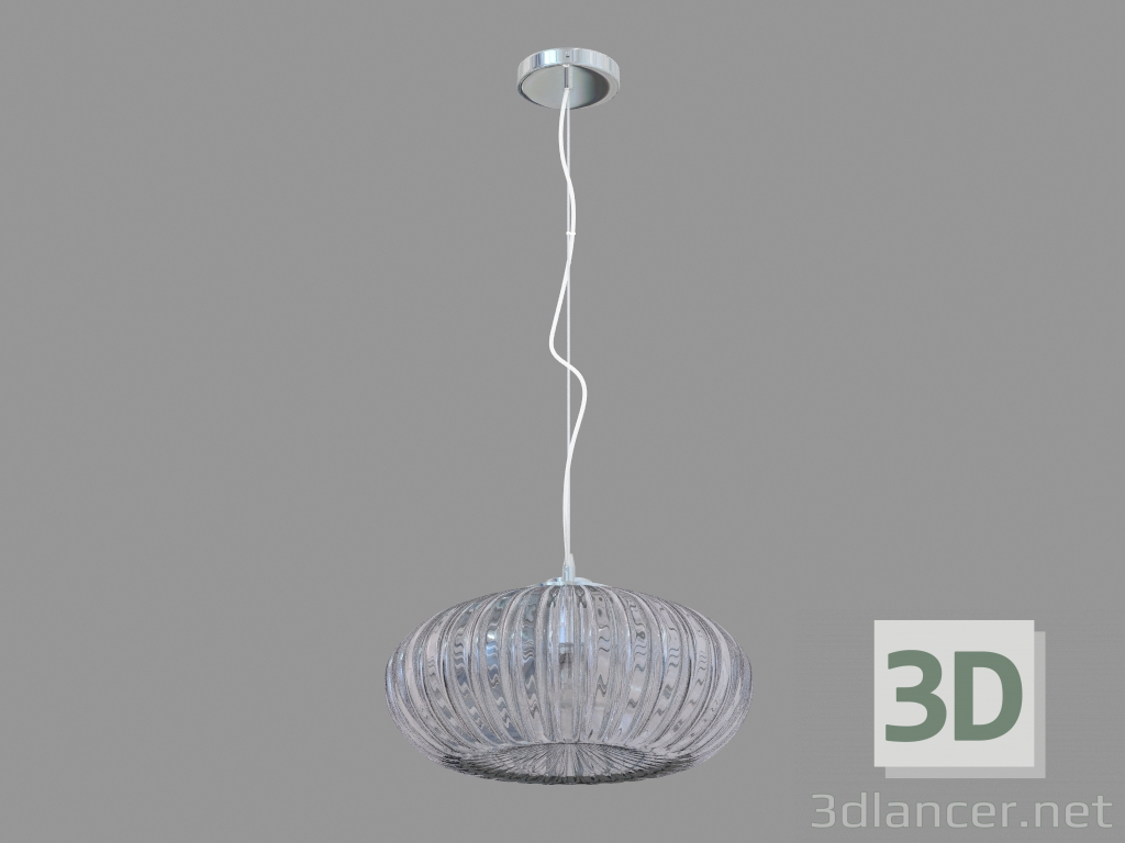 modèle 3D verre Lampe à suspension (S110244 1violet) - preview