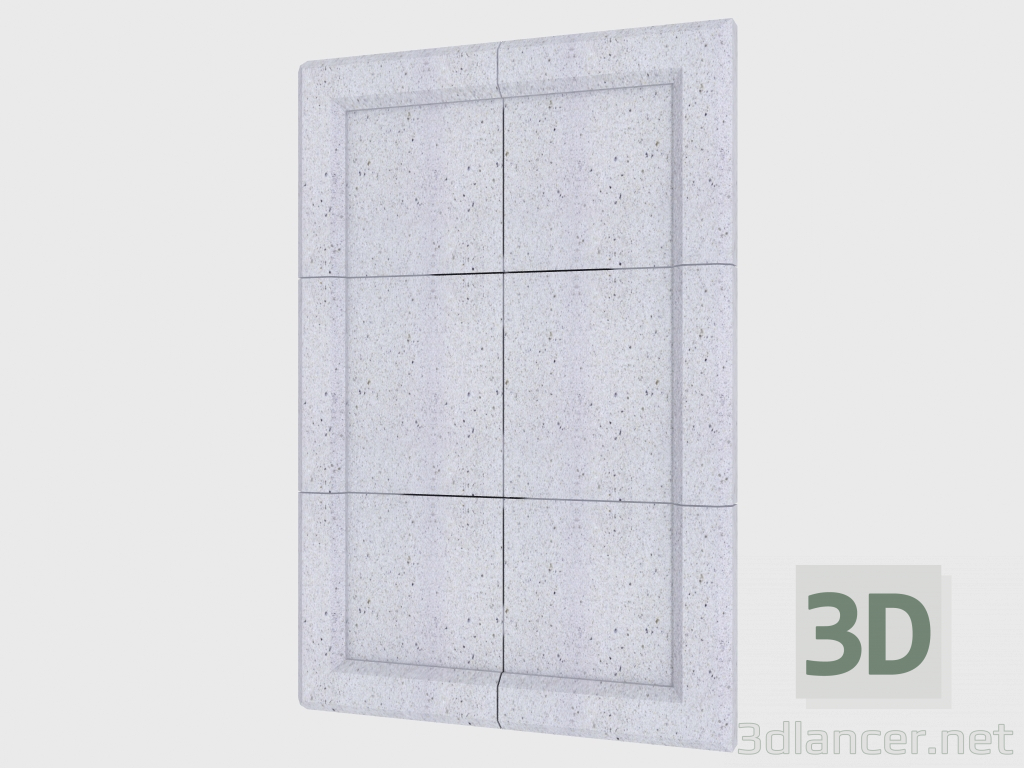3D modeli Panel (FF70D) - önizleme