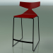 3d model Stackable Bar Stool 3703 (Red, V39) - preview