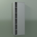 3d model Wall cabinet with 1 right door (8CUCECD01, Silver Gray C35, L 48, P 24, H 144 cm) - preview