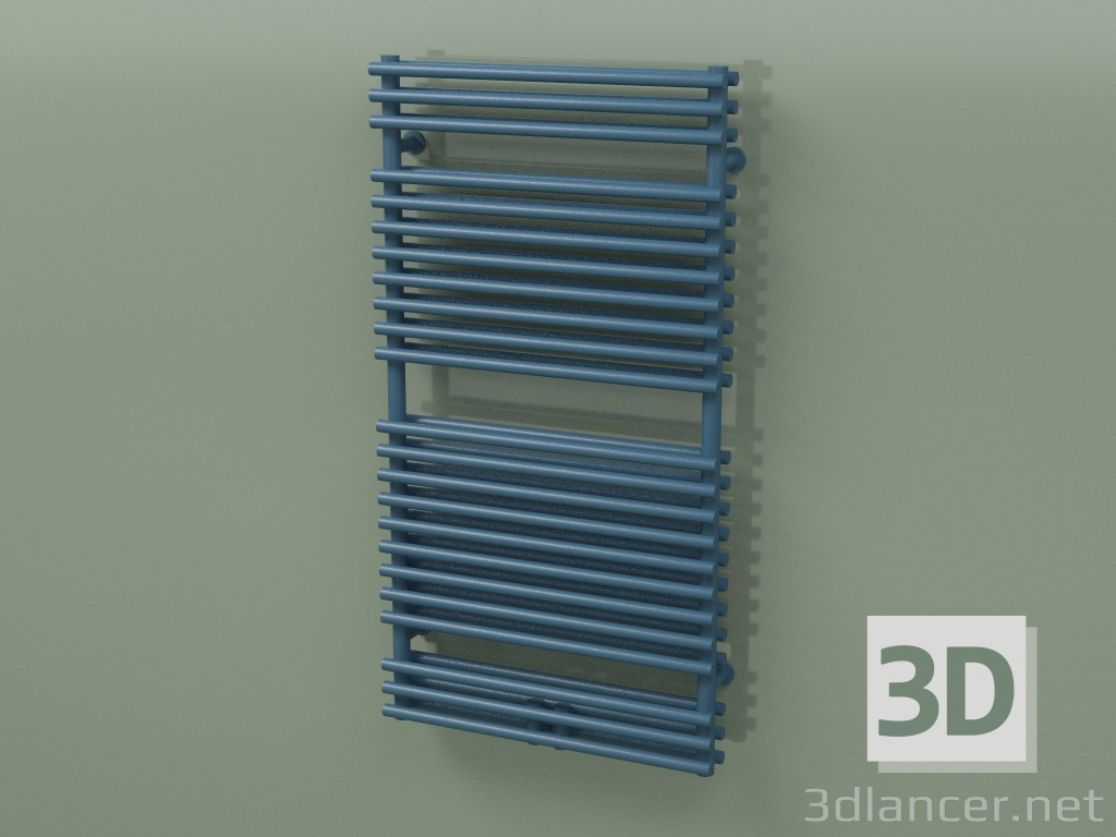 3D modeli Isıtmalı havlu askısı - Apia (1134 x 600, RAL - 5001) - önizleme