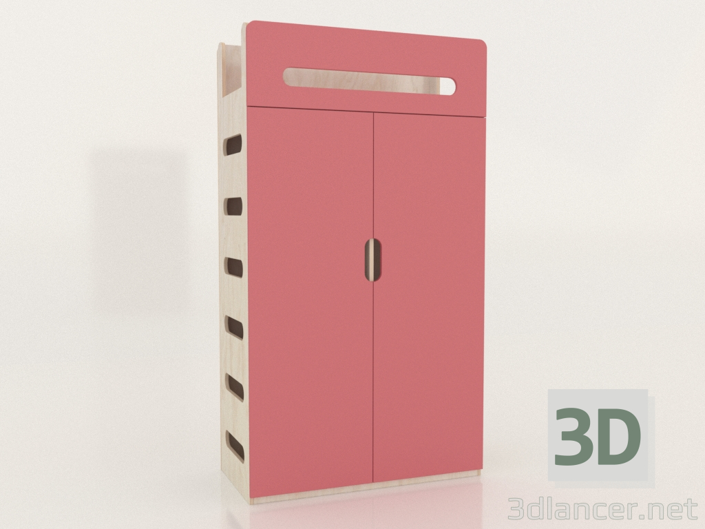3D Modell Kleiderschrank geschlossen UMZUG WE (WEMWE1) - Vorschau