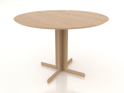 Mesa de comedor 1100 mm (Roble blanqueado)