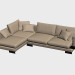 3d model Modular sofa (corner) Lancaster - preview