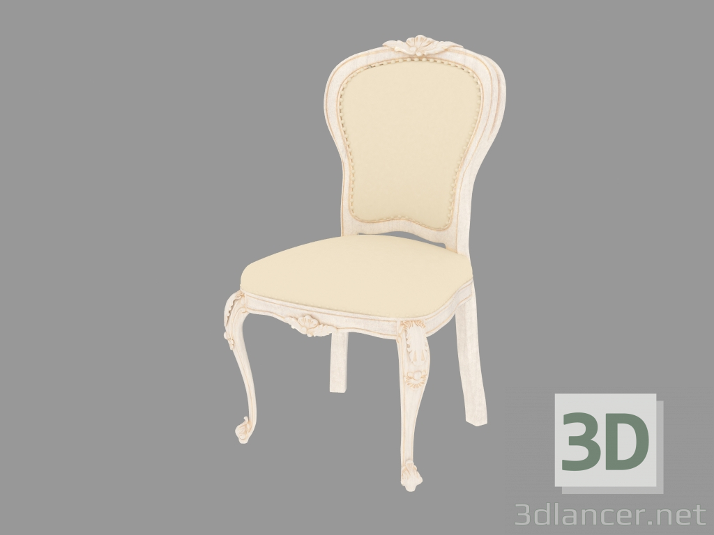 3d model silla de comedor (luz) BN8809 - vista previa